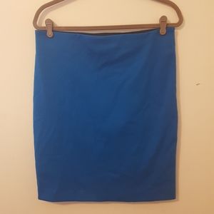 5/$25 Vince Camuto blue pencil skirt